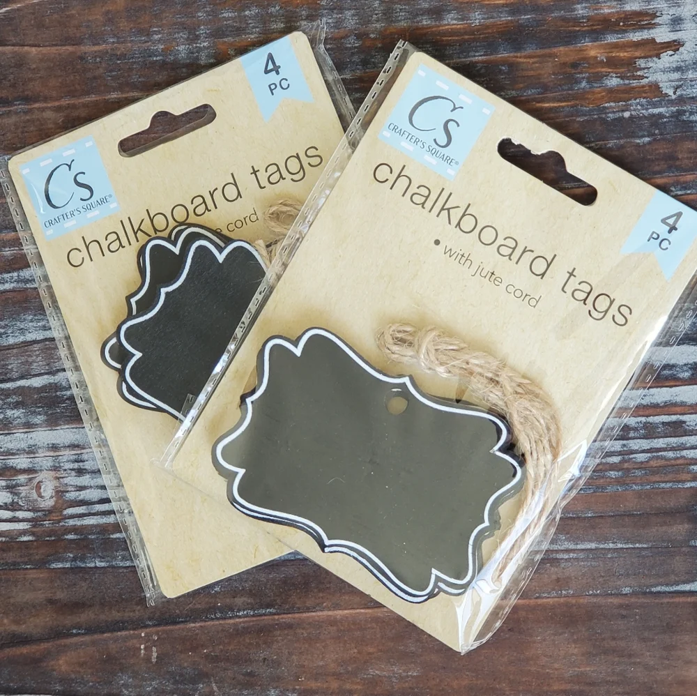 Chalkboard Tags